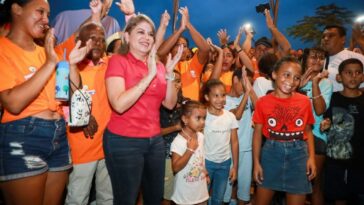 “Los sueños se hacen realidad” Alcaldesa durante entrega del parque de María Eugenia  