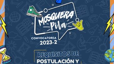 Mosquera pila convocatoria 2023-2