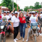 Natalia pisando fuerte en la zona rural  de Montería