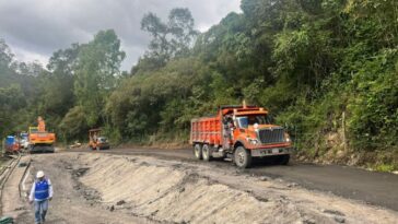 Paso provisional en la vía principal que conduce de Machetá – Guateque