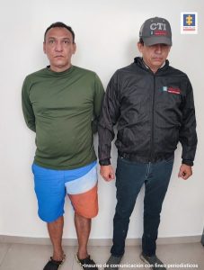 Capturado José Efrén Castro Castillo por presunta violencia intrafamiliar.