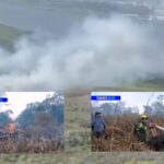 En menos de dos meses otro incendio forestal afecta la Isla Salamanca en el norte de Barraquilla