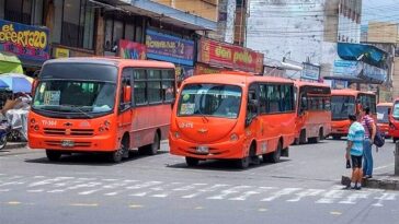 Los buses paro 2