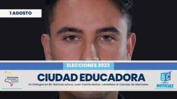 «Queremos convertir a Manizales en una verdadera ciudad educadora» Juan Camilo Muñoz, candidato al Concejo
