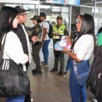 Realizan campaña sobre la trata de personas en el aeropuerto de Santa Marta