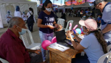 Segunda jornada de vacunación en Yopal