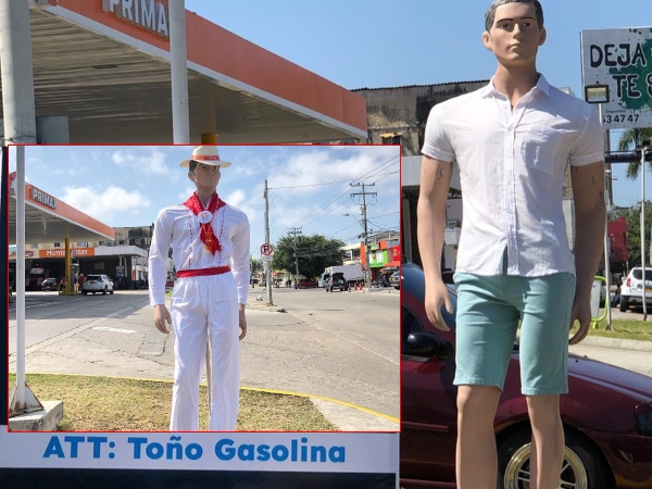 «Toño Barranquilla»: El maniquí de los mil cambios de ropa que sigue mandando la para en Barranquilla