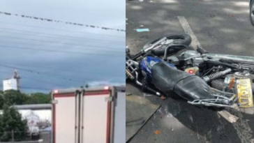 Trágico final de lunes festivo: un menor murió cuando se estrelló moto con camión