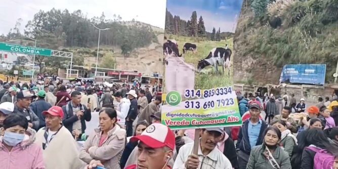 Tras protesta en Ipiales, Nariño, se convoca una reunión para buscar soluciones