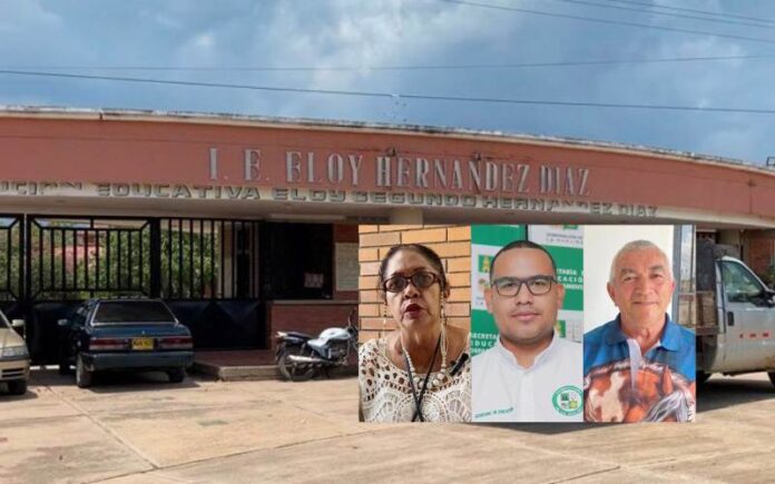 Institución Educativa Eloy Hernández Díaz. Libia Mercedes Hernández Zárate, Adaúlfo Manjarrés Mejía, Carlos Solano Figueroa