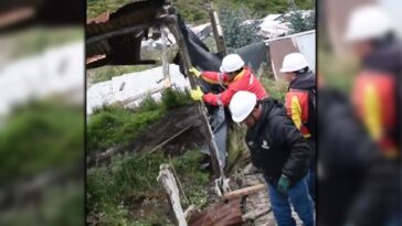 VIDEO. En Bogotá, desmontaron 8 estructuras deshabitadas en zona de riesgo