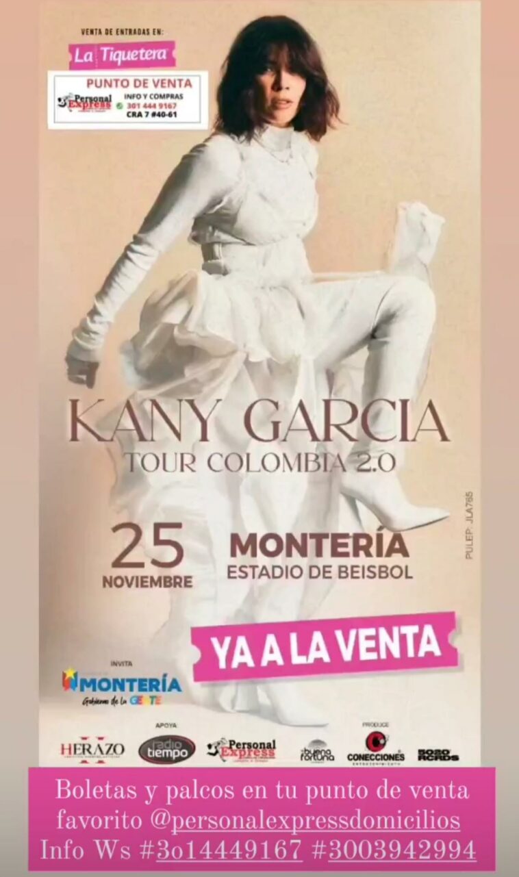 iConfirmado! Concierto de Kanny García por primera vez en Montería