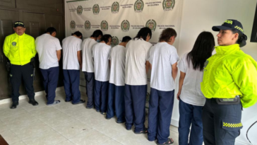 11 adolescentes aprehendidos por pertenecer al GDCO “Los Duendes” quienes delinquían en Montenegro