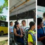 En un bus de transporte público Natalia socializa propuesta de ampliación de la tarifa diferencial