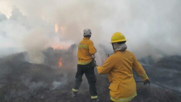 A esta hora se registran fuertes incendios en varios municipios de Cundinamarca En los municipios de Tocancipá, La Mesa y Facatativá se registran incendios forestales.