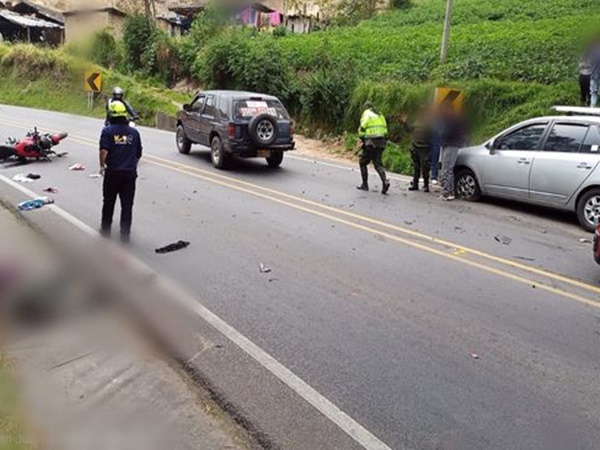 Accidentes en Ipiales siguen cobrando vidas; motorista murió tras choque con vehículo