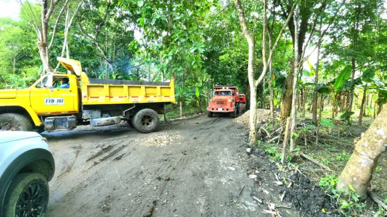 Administración departamental trabaja en obras que beneficia a tres veredas de Yopal 