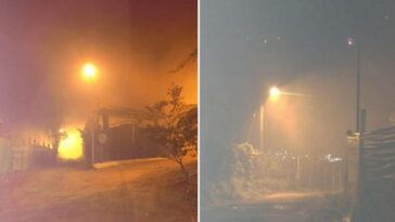 Alarma en Calarcá por la incineración de huesos durante las horas de la noche 