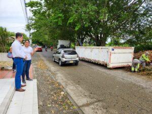 Alcaldía lideró jornada de limpieza y recuperación de espacio público en La Julia