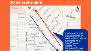 Anuncio de cambio vial en el barrio Buenavista genera controversia