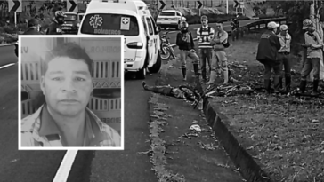Arley Albeiro Martínez, ciclista que falleció luego de ser arrollado por un vehículo en la Autopista del Café