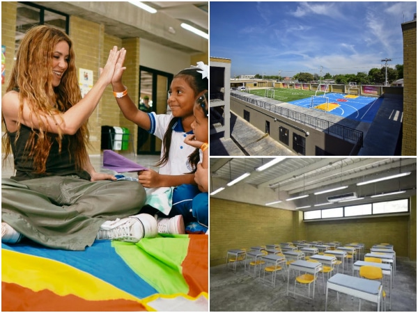 Así es el colegio El Bosque en Barranquilla, entregado por Shakira