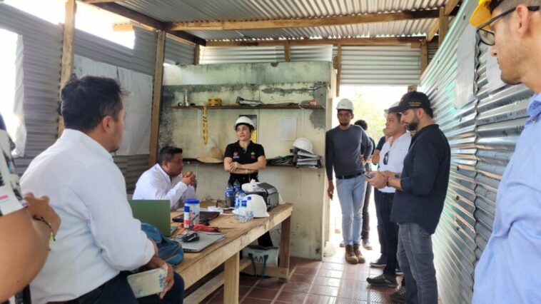 Avanzan las obras del nuevo colegio Gabriel Plazas en Villa vieja.