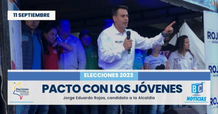 Candidato a la Alcaldía de Manizales, Jorge Eduardo Rojas, firmó compromisos con los jóvenes