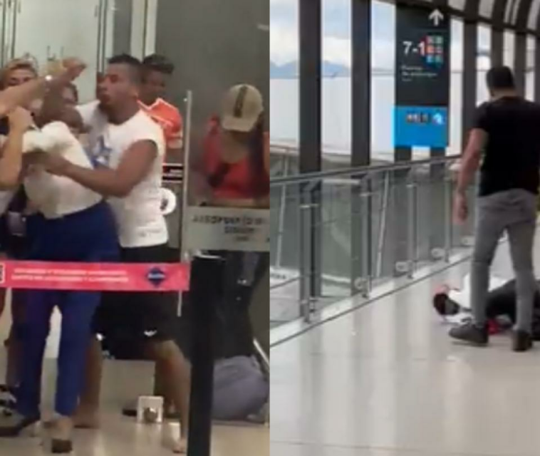 Caos en los aeropuertos de Colombia: videos de todas las bochornosas peleas en 2023