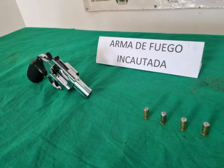 Capturan a una mujer por porte ilegal de armas en el municipio de Rivera, Huila