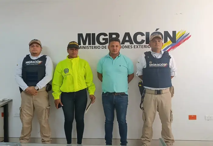 Capturan en Valledupar a dominicano con circular roja de Interpol