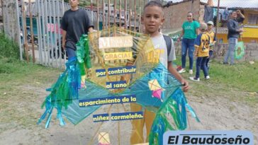 Cielo de El Carmen de Atrato, Chocó, se iluminó de colores en Festival de Cometas