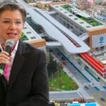 Claudia López, alcaldesa de Bogotá, y primera línea del metro de Bogotá