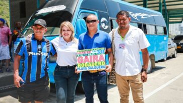 Colocan en marcha extensión  de ruta de bus a Playa Salguero
