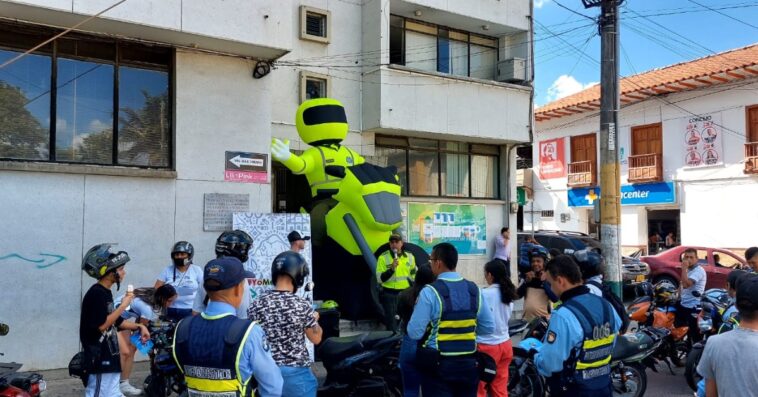 Con actividades pedagógicas buscan reducir la accidentalidad en vías de Caldas