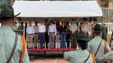 Acto inaugural en La Peña Cundinamarca