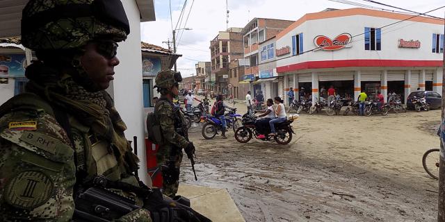 Las Fuerzas Militares en Corinto (Cauca)