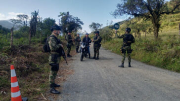 Ejército refuerza presencia en los límites entre Risaralda y Chocó