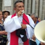 El presbítero Félix Usamag Chamorro se despidió de Sandoná