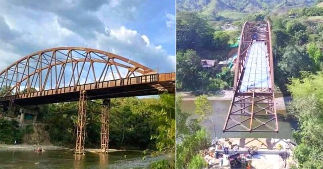 En 19 días estaría listo y puesto a disposición de la comunidad el nuevo puente El Alambrado