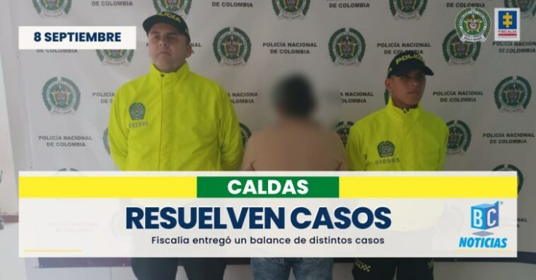 En la última semana se han resuelto en un 61% los casos de homicidio en Caldas