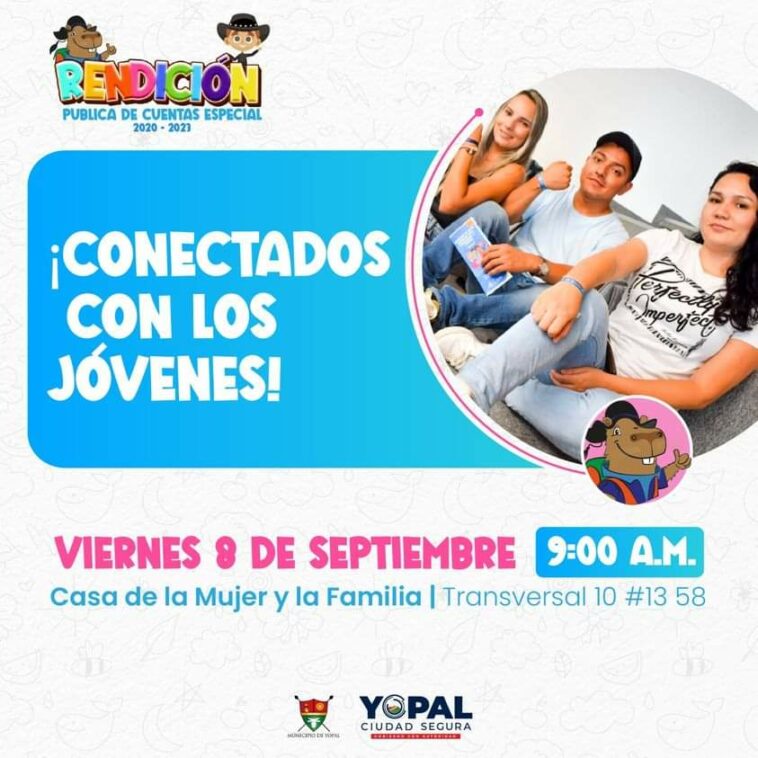 Este 08 de septiembre se realizará el cuarto encuentro de la Rendición Pública de Cuentas Especial para niños, niñas, adolescentes y jóvenes   