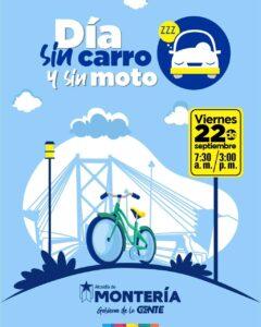 Este 22 de septiembre día sin carro y sin moto