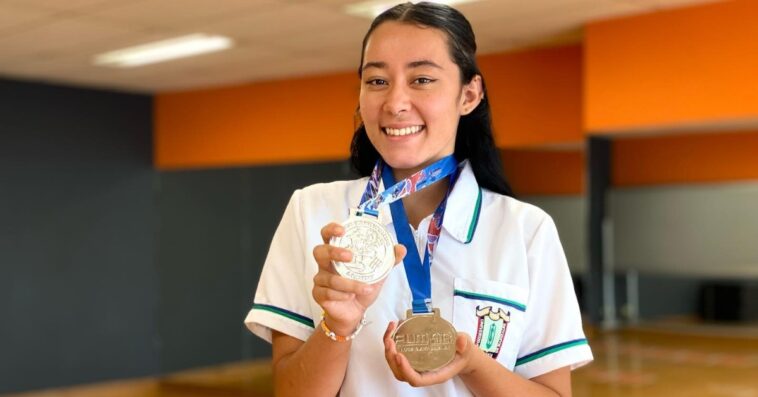 Estudiante de Enfermería de la UCM se destacó en el Open Internacional de Taekwondo Aruba 2023