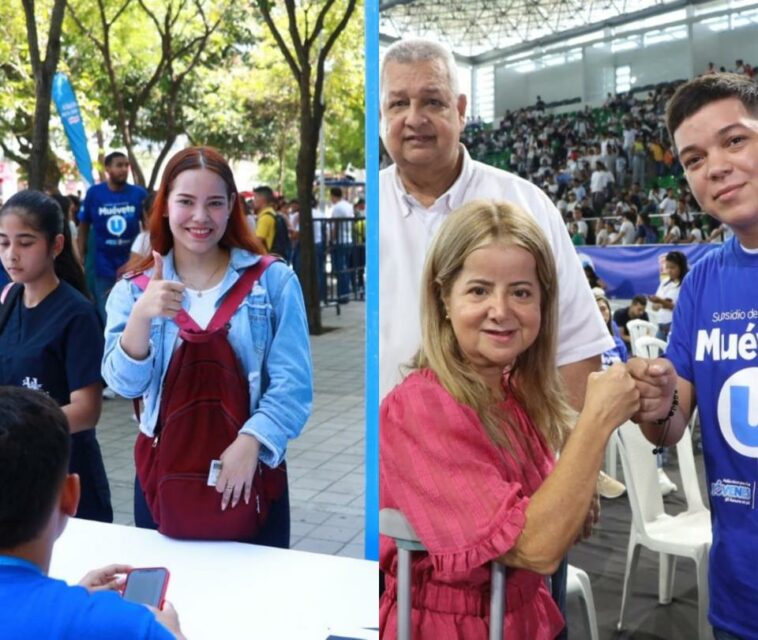 Estudiantes reciben el subsidio de transporte ‘Muévete a la U’ en Barranquilla