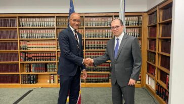 Fiscal General de la Nación, Francisco Barbosa Delgado, se reunió con Damian Williams, fiscal de los Estados Unidos para el distrito sur de Nueva York