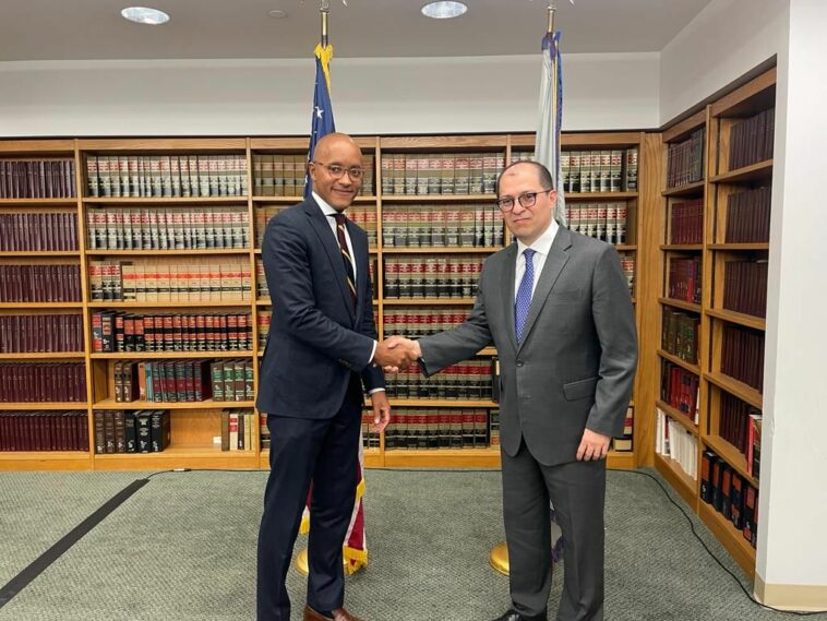 Fiscal General de la Nación, Francisco Barbosa Delgado, se reunió con Damian Williams, fiscal de los Estados Unidos para el distrito sur de Nueva York