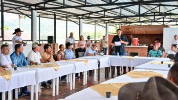 Gobernador de Casanare socializó avances de obras que benefician a la comunidad de Tauramena