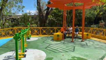 Gobierno departamental, apoyó la culminación de la construcción del gimnasio al aire libre en el Barrio Chicalá en Neiva.