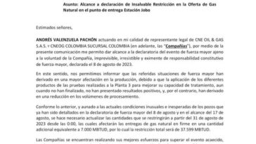 Hay crisis técnica en pozos de gas en Córdoba; situación preocupa al sector industrial del Caribe